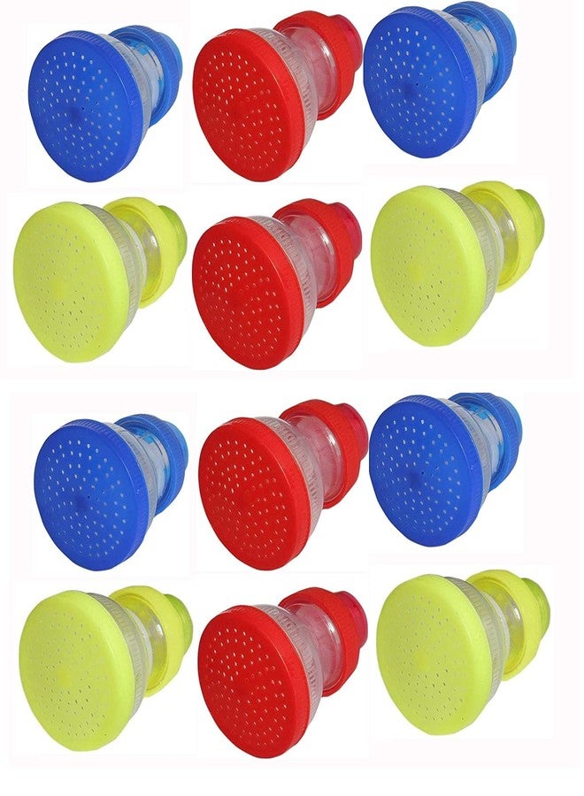 BHATI Water Softner Filter/Tap Shower Sprinkler Head, Direct Ration Kitchen and Bathroom Tap Sprinkler Plastic Shower Head (Pack of 12) - Image 1